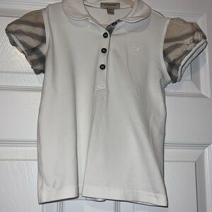Girl's BURBERRY blouse, Size 8Y, worn only a couple of times.